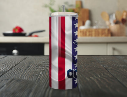Dallas Cowboys Football Inspired Tumbler