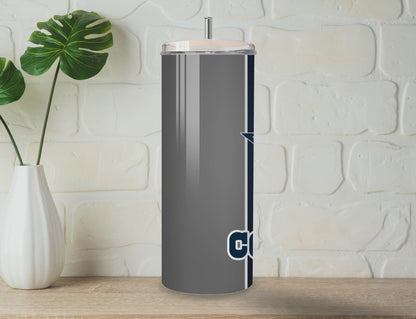 Dallas Cowboys Football Inspired Tumbler