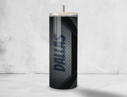 Dallas Cowboys Football Inspired Tumbler
