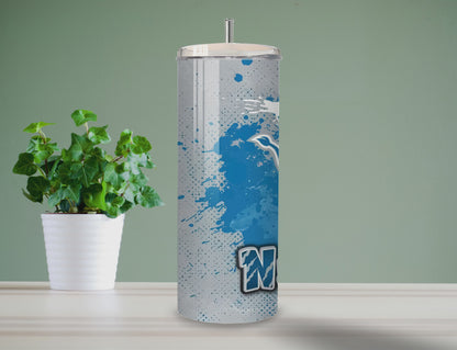 Detroit Lions | Football Inspired Tumbler