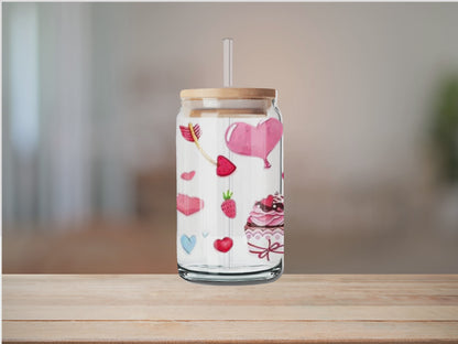 Libbey Glass Cup | Valentines Day