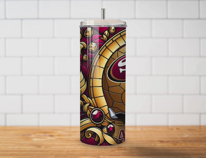 San Francisco 49ers | Football Inspired Tumbler