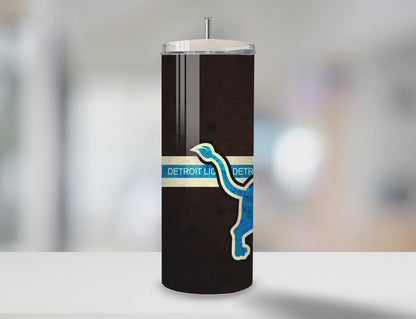 Detroit Lions | Football Inspired Tumbler