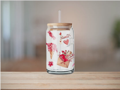 Libbey Glass Cup | Valentines Day