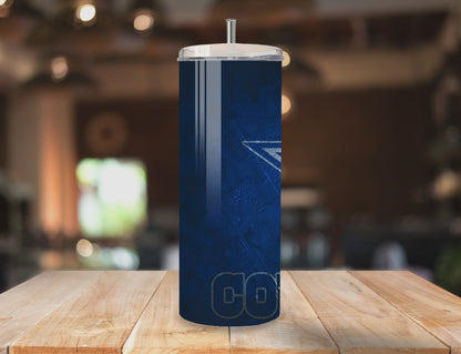 Dallas Cowboys Football Inspired Tumbler