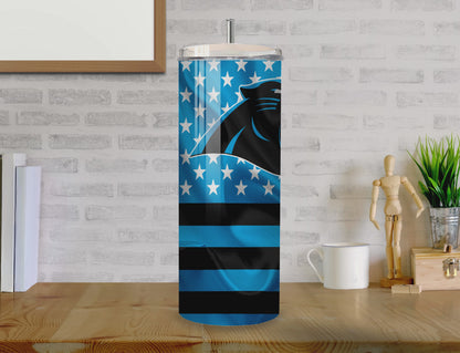 Carolina Panthers | Football Inspired Tumbler