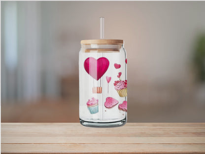 Libbey Glass Cup | Valentines Day