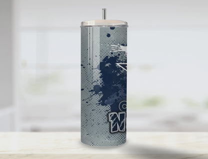 Dallas Cowboys Football Inspired Tumbler