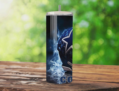 Dallas Cowboys Football Inspired Tumbler