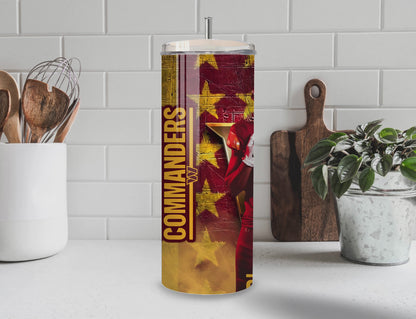 Washington Commanders | Football Inspired Tumbler